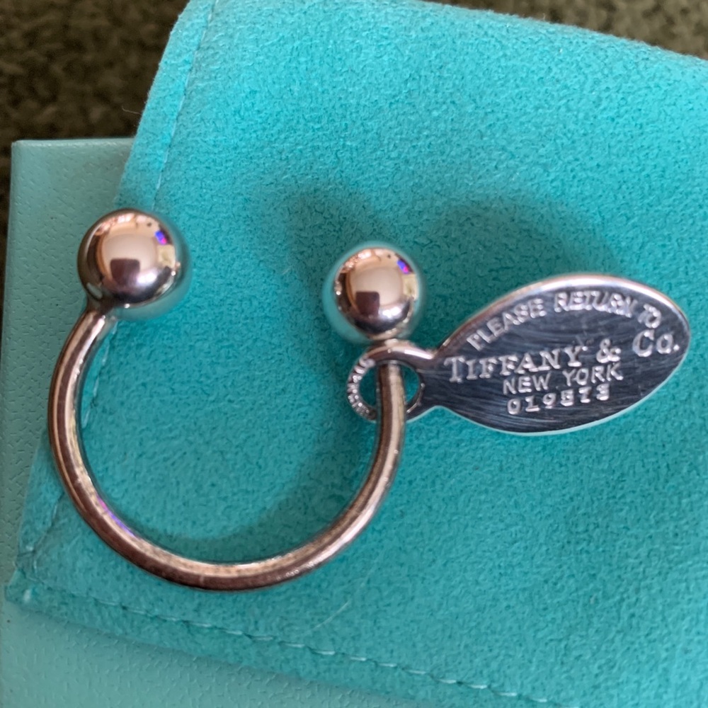 Tiffany Key Ring NEVER USED